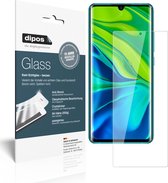 dipos I 2x Pantserfolie helder compatibel met Xiaomi Mi Note 10 Pro Beschermfolie 9H screen-protector (expres kleiner dan het glas omdat het gebogen is)