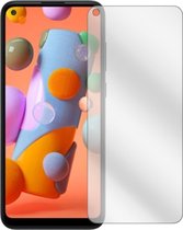 dipos I 6x Beschermfolie helder compatibel met Samsung Galaxy A12 Folie screen-protector (expres kleiner dan het glas omdat het gebogen is)