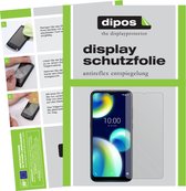 dipos I 2x Beschermfolie mat compatibel met Wiko View 4 Lite Folie screen-protector (expres kleiner dan het glas omdat het gebogen is)