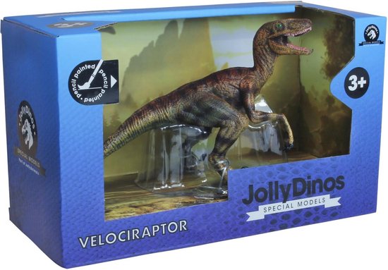 JollyDinos - Velociraptor - dinosaurus speelgoed - dinosaurus - Jurassic - Jollity Works