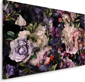 Schilderij - Verzameling van prachtige rozen, premium print, eyecatcher