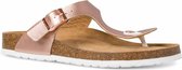 Tamaris Dames Flip Flops 1-1-27522-26 968 rosegold wijd Maat: 42 EU