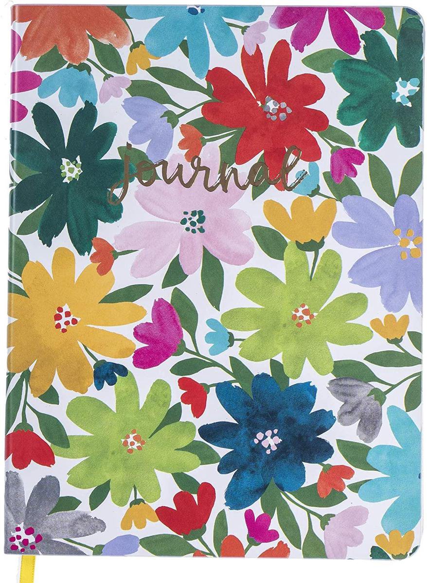 Graphique De France Dagboek Bright Floral 20 X 15 Cm Kunstleer