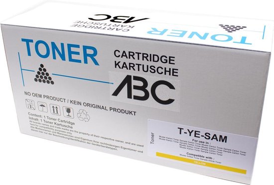 ABC huismerk toner geschikt voor Konica Minolta TN210Y geel voor Konica Minolta Bizhub C240 C250 C250P C252 C252P NEC IT25C2 IT25C3 OCE CS171 CS172