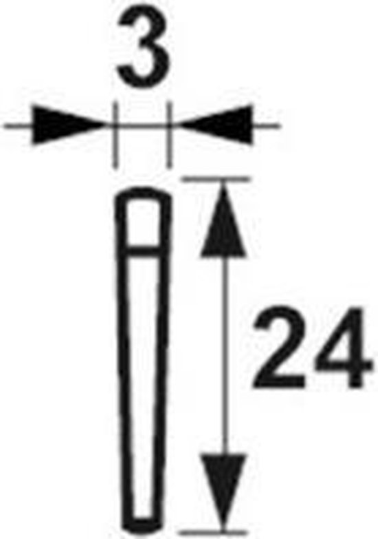 Axa Stiftpen Deurkruk 6051-80-22