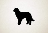 Pyrenese herdershond - Silhouette hond - S - 43x55cm - Zwart - wanddecoratie