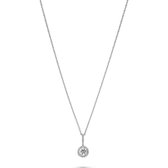 Favs Dames Ketting 925 sterling zilveren 1 Zirconia One Size 87996336