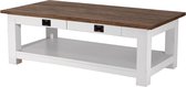 Salontafel - lisa - coffeetable 130 kd (uitlopend) - wit - 130x70x45