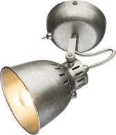 Moderne Plafondspot - Zilver Grijs - E14 fitting | Vaughan