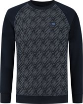 Gabbiano Trui Sweater Met Ronde Hals In Raglanhals 771732 Navy 301 Mannen Maat - XL