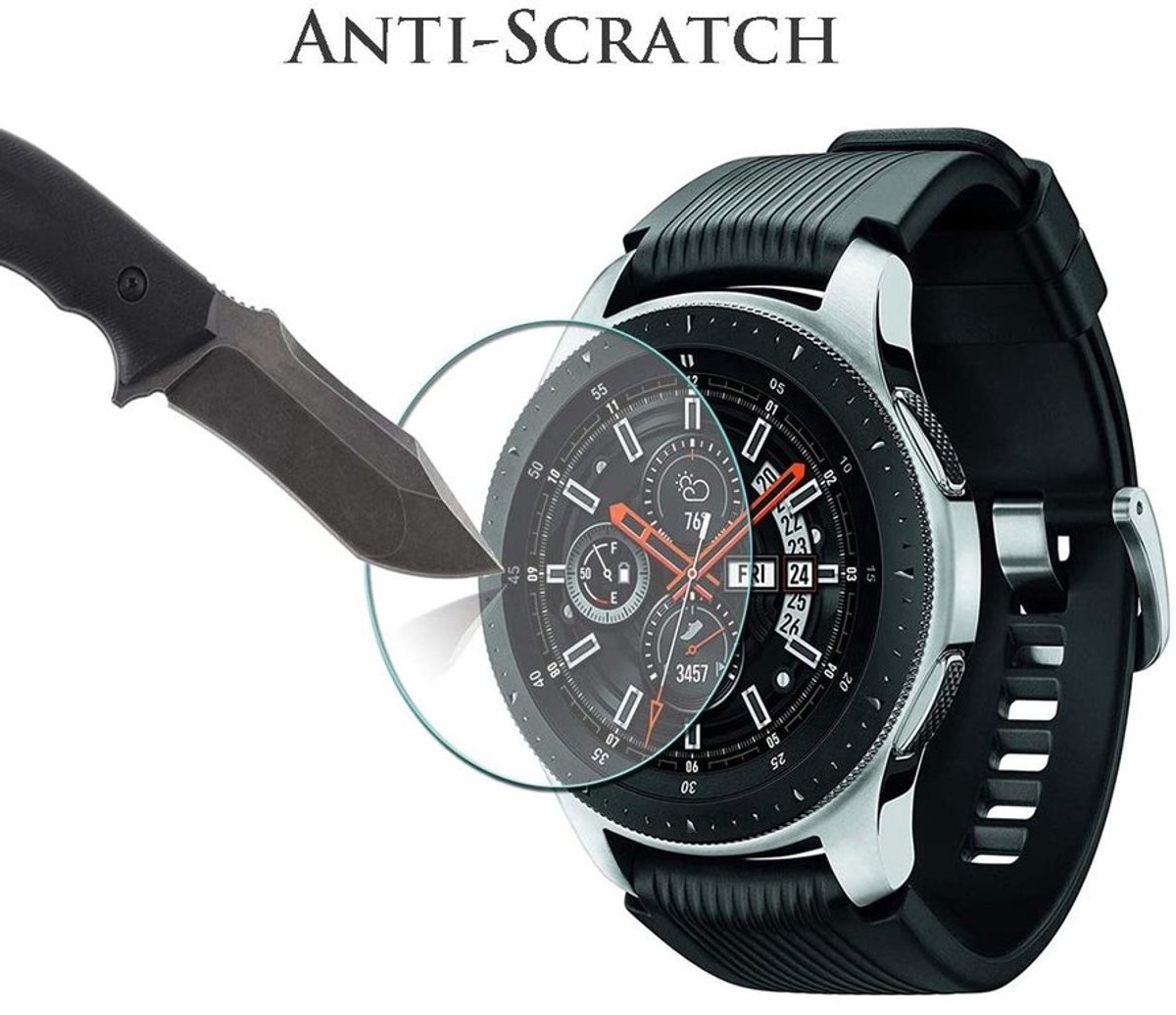 Geschikt voor Samsung Galaxy watch plastic screen protector - 46mm