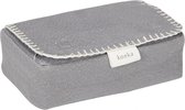 Koeka Hoes Voor Babydoekjes Riga Steel Grey