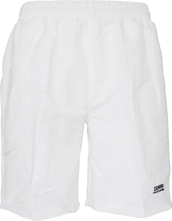 Donnay Micro Fiber Short - Pantalon de sport - Homme - Taille L - Blanc