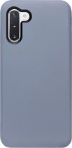 - ADEL Premium Siliconen Back Cover Softcase Hoesje Geschikt voor Samsung Galaxy Note 10 - Lavendel