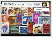 Dutch stamps- large size - Typisch Nederlands postzegel pakket & souvenir. Collectie van 50 verschillende postzegels met Nederland als thema – kan als ansichtkaart in een A6 envelop - authentiek cadeau - kado - kaart - holland -  nederland - NL