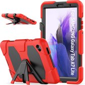 Tablet Hoes geschikt voor Samsung Galaxy Tab A7 Lite - Extreme Armor Case - Rood