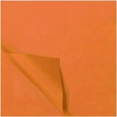 zijdevloeipapier 5 vellen 50 x 70 cm oranje