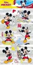 stickers Mickey Mouse 20 x 10 cm papier 13 stuks