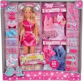 modepop Steffi Love Mega Fashion 29 cm roze 45-delig
