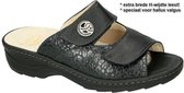 Fidelio Hallux -Dames -  zwart - slippers & muiltjes - maat 38