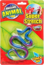 speeldier slang junior 22,5 cm rubber blauw