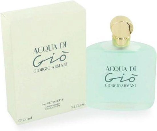 Giorgio Armani Acqua Di Gio Eau De Toilette Spray 100 Ml For Vrouwen |  bol.com