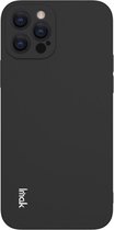 Slim-Fit TPU Back Cover - iPhone 12 Pro Hoesje - Zwart