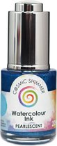 Cosmic Shimmer - Pearlescent Watercolour Ink Cerulean Blue