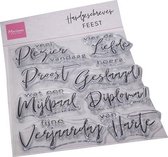 Marianne Design Clear stamps - Handgeschreven Feest