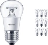 Voordeelpak 10x Philips CorePro LEDluster E27 P45 5.5W 827 Helder | Vervangt 40W.