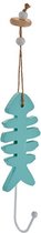 Giftdecor Kapstokhaak Fish 31,5 X 7,5 Cm Hout Groen