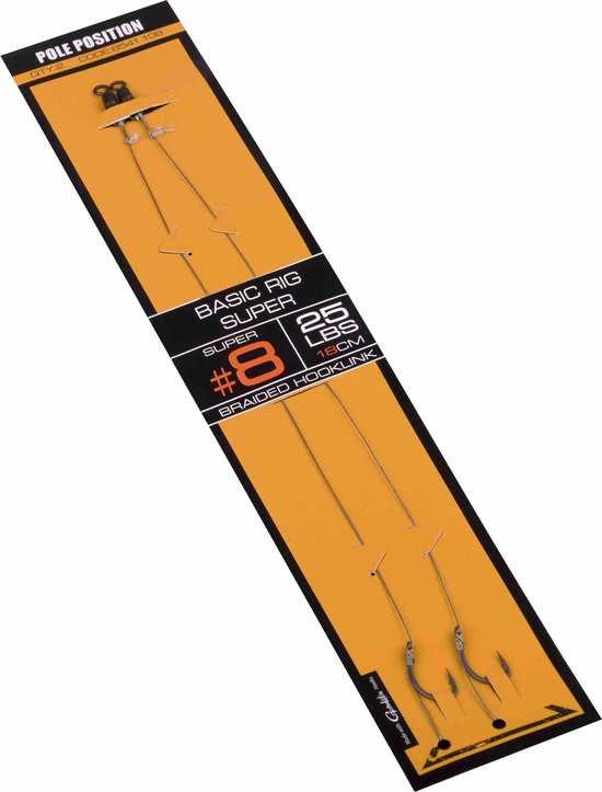 Basic Rig Super Barbed Pole Position Karper Onderlijn - Onderlijn Karper - Karper Onderlijn Compleet - Karper Rigs - Karper Rig - Karperonderlijn