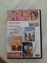 4 Top Films ( To walk with lions / true heart / far pavillions / escape to grizzly mountain )