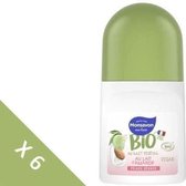 [Partij van 6] MONSAVON Biologische Deodorantrol Amandelmelk - 150 ml