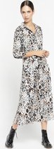 LOLALIZA Hemd jurk met luipaardprint - Veelkleurig - Maat 48