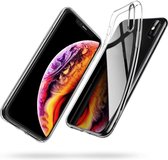 iPhone XS hoesje siliconen extra dun transparant - Apple iPhone XS hoes cover case