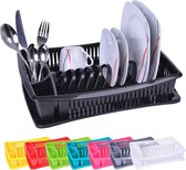 afdruiprek -wellgro® dish rack, draai draaier, sabelerij draat mand, draat rack, drip lade, dish draat-rack, draal-mand - (WK 02123)