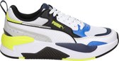 Puma X-Ray 2 Square jongens sneaker - Wit blauw - Maat 37