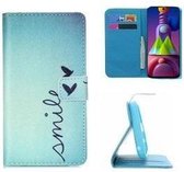 Samsung M51 Hoesje Wallet Case Smile