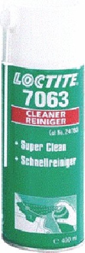 Foto: Loctite secondelijm cleaner 7063 400ml spuitbus