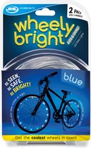 Wheely Bright Blauw - 2 stuks - Fietswielverlichting