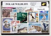 Pooldieren / Polar Wildife – Luxe postzegel pakket (A6 formaat) : collectie van 50 verschillende postzegels van pooldieren – kan als ansichtkaart in een A6 envelop - authentiek cad