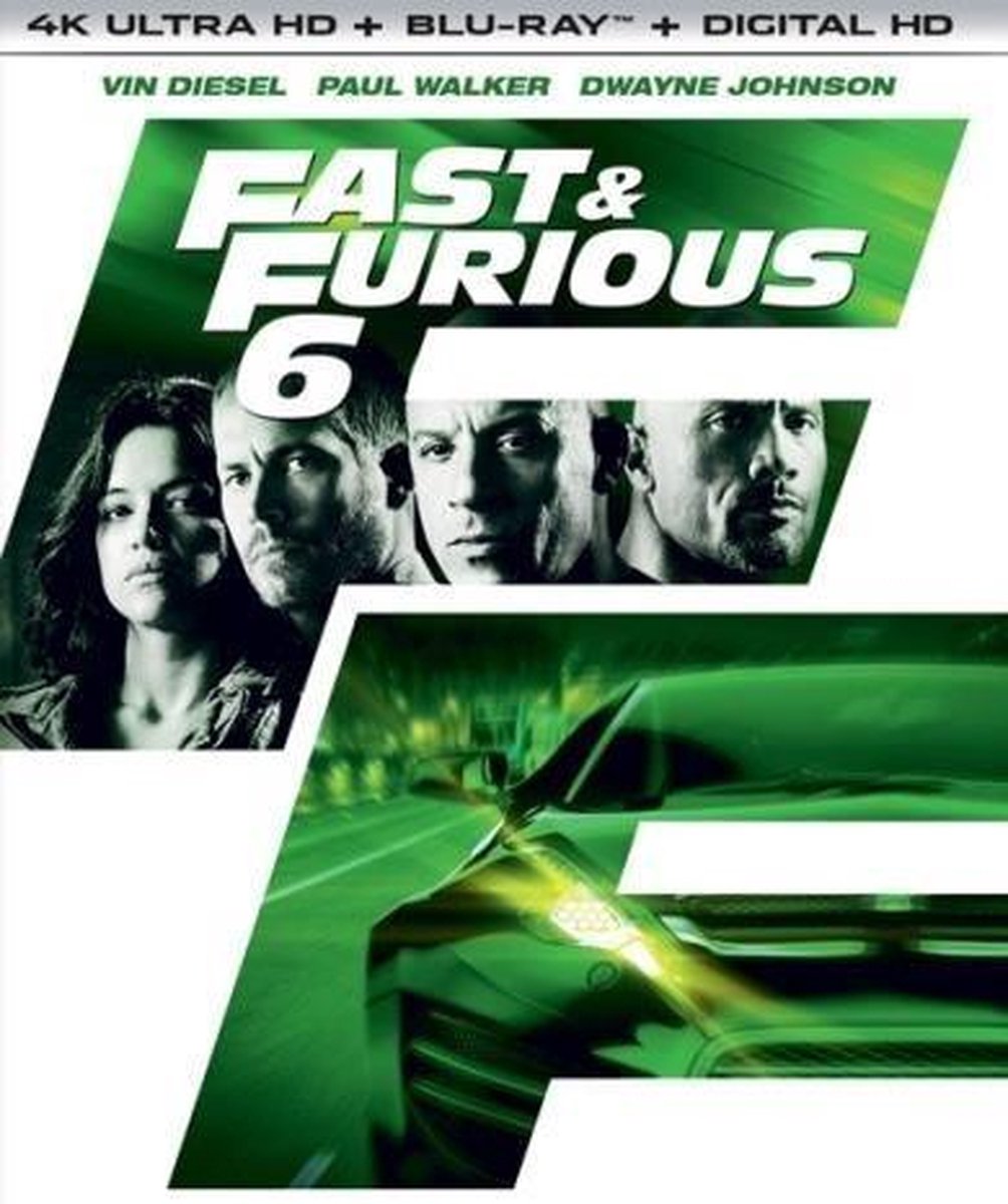 Fast & Furious 6 (4K Ultra HD Blu-ray)-