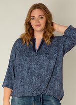 YESTA Viten Jersey Shirts - Navy/Sky Blue - maat 0(46)