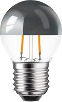 Ledmaxx led kopspiegellamp zilver E27 2W 2700K Niet dimbaar