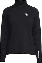Tenson Enya Skipully - Korte Rits - Midlayer - Wintersport -  Zwart Dames - Maat 38