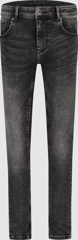 Ballin Amsterdam - 11 Skinny Jeans Jongens Skinny Fit   Jeans  - Grijs - Maat 140