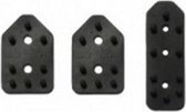 Rubbers voor autopedalen Sparco REFLEX Zwart (3 pcs)