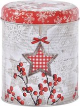 Tin DKD Home Decor Metaal Kerstmis Ster (13.5 x 13.5 x 17 cm)