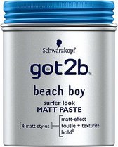 Stylingcrème Schwarzkopf Got2b Beach Boy Mat (100 ml)